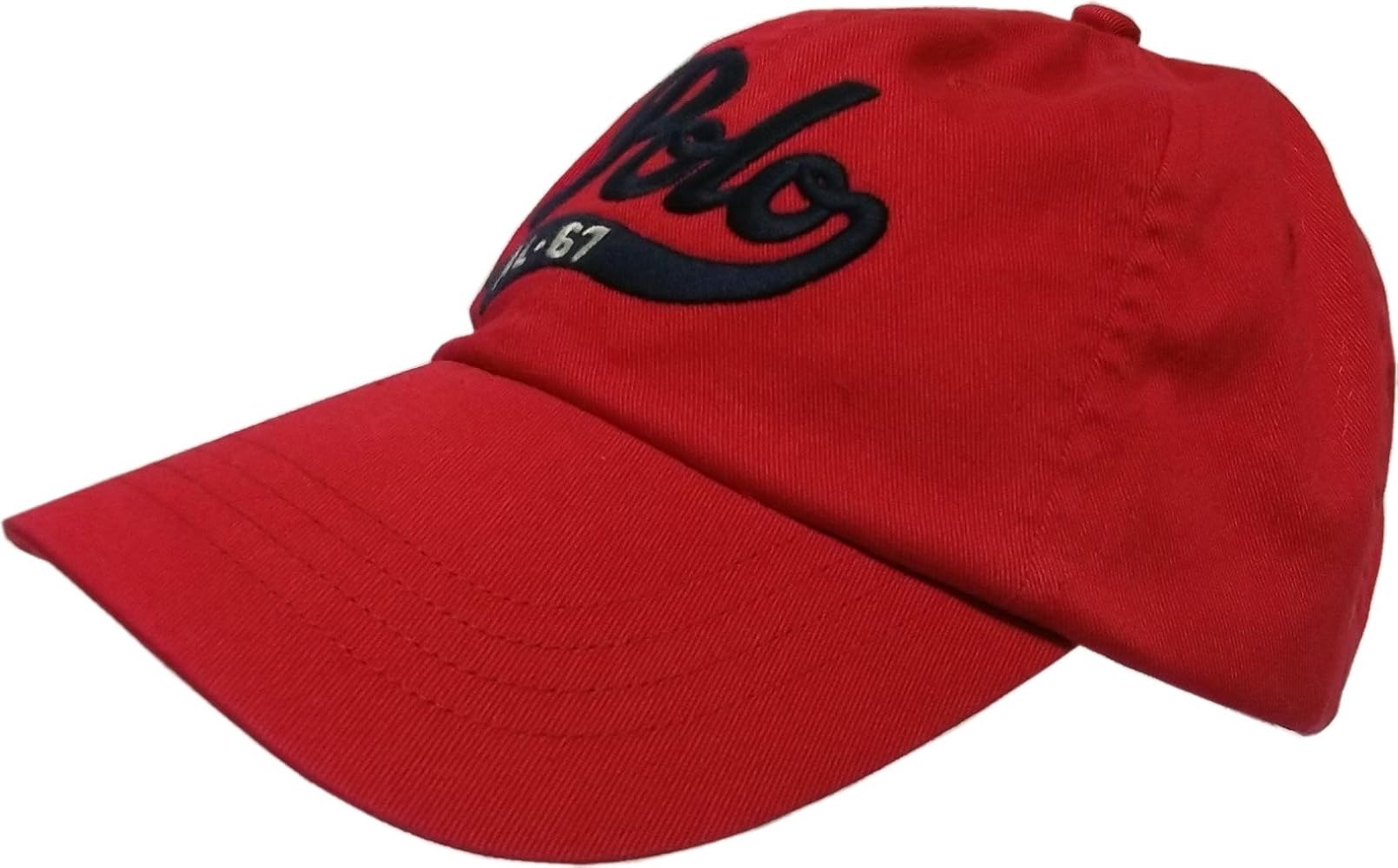 Amazon | [ポロ ラルフローレン] キャップ 帽子 レッド 198[並行輸入品