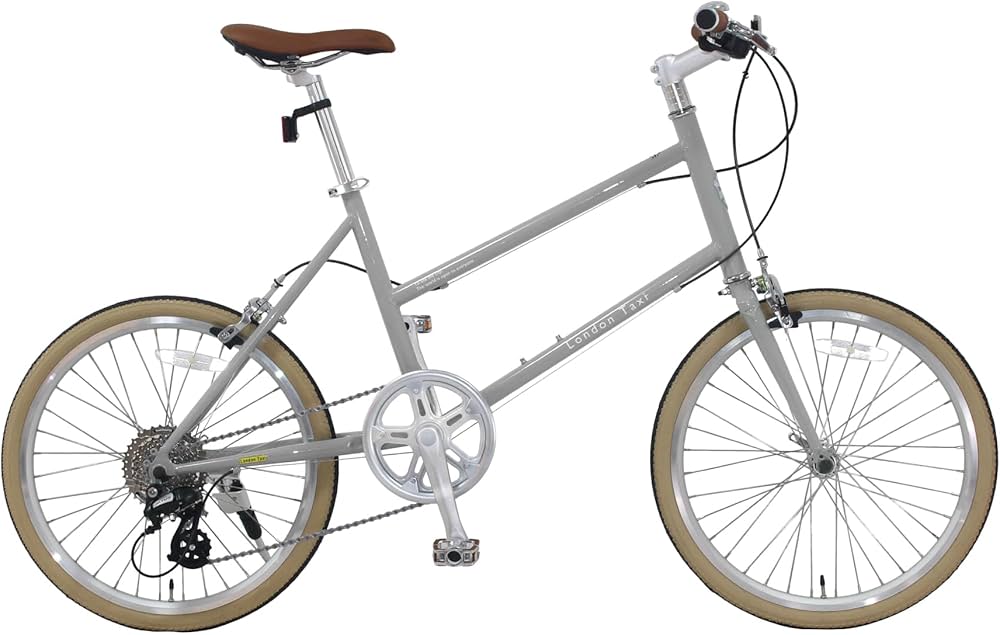 Amazon | クロスバイク 20インチ クロモリ シマノ製 8段変速 スタンド