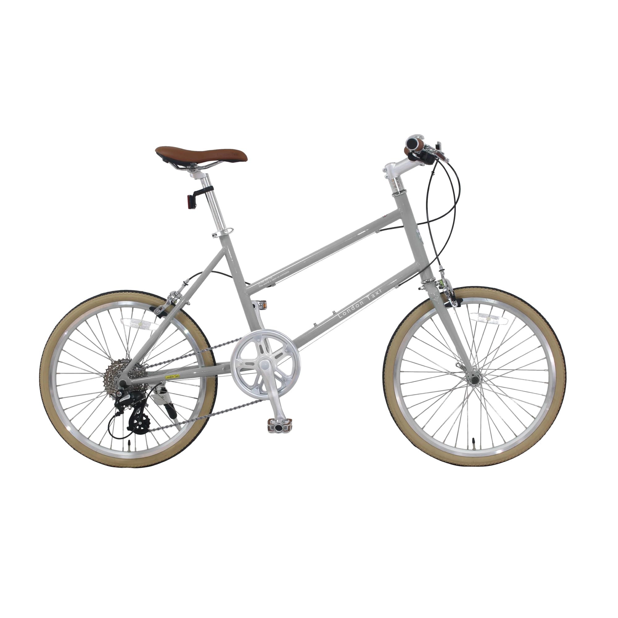 Amazon | クロスバイク 20インチ クロモリ シマノ製 8段変速 スタンド