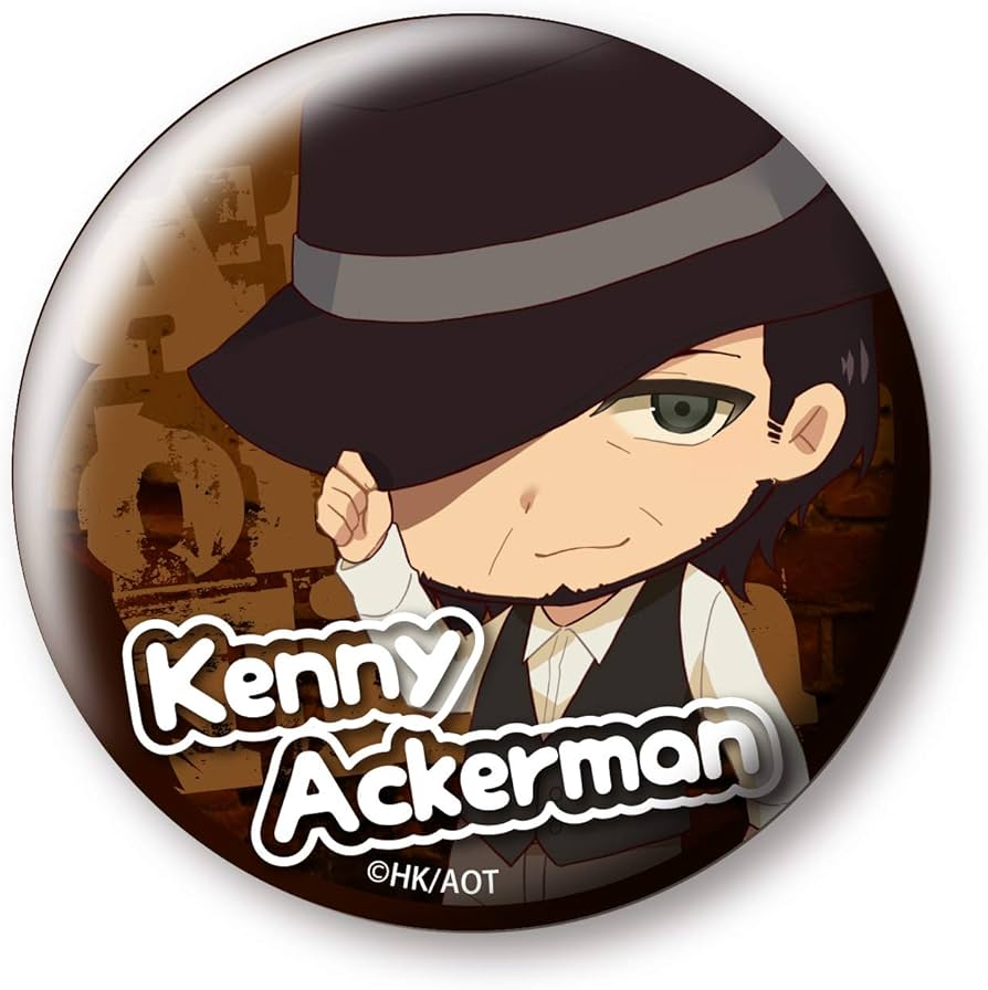 Amazon | 進撃の巨人 缶バッジ ケニー・アッカーマン | バッジ | おもちゃ