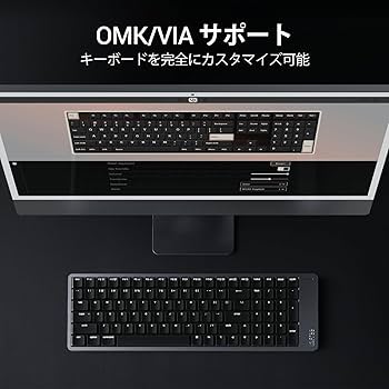 Amazon | Flow2 ロープロファイルキー メカニカルキーボード