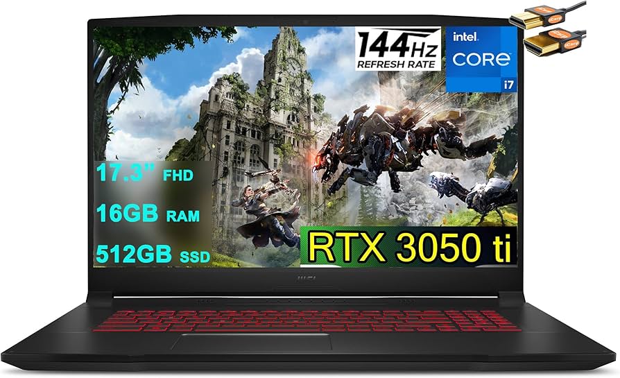 Amazon.com: MSI Katana GF76 17 Gaming Laptop 17.3” FHD IPS 144Hz