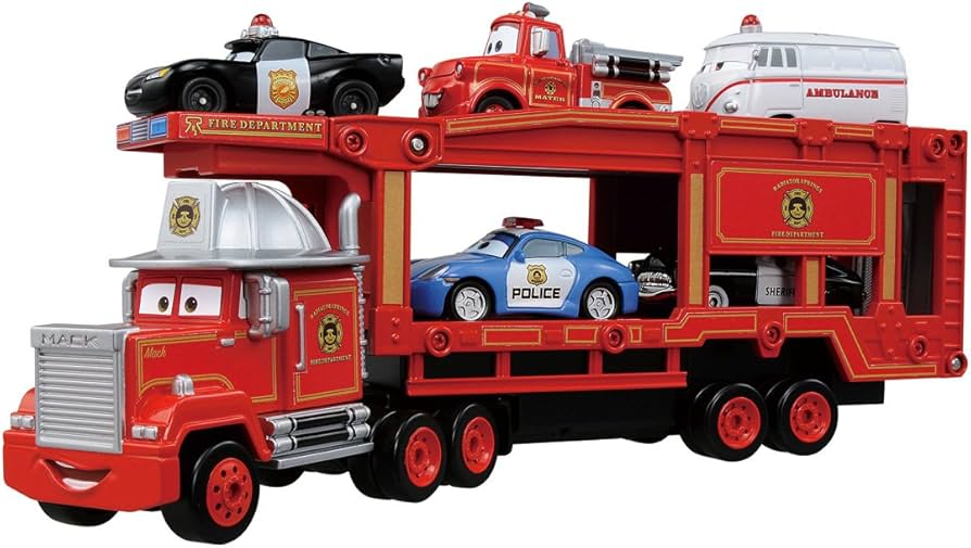 Amazon.co.jp: トミカ カーズ レスキューゴー!ゴー!キャリアカーマック