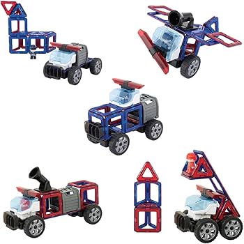 Amazon.co.jp: ボーネルンド マグ・フォーマー (MAGFORMERS) ポリス