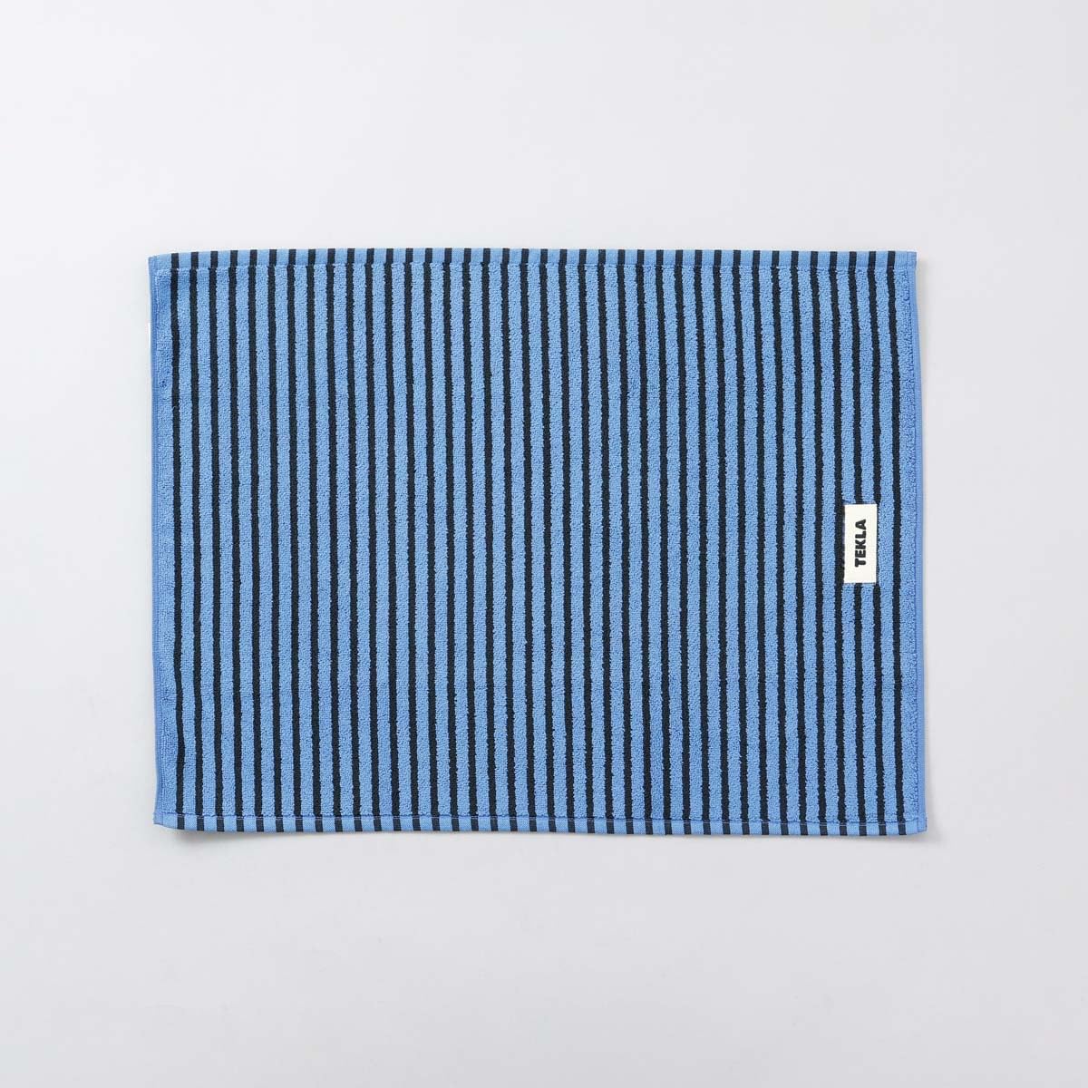 Amazon | [テクラ]バスマット 70X50cm BATH MATS (BLUE&BLACK(ブラック