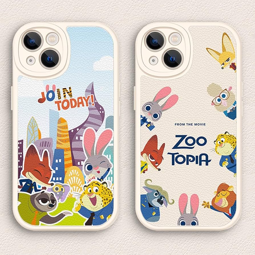 Amazon.co.jp: CASETK iPhone 14用 ケース ズートピア Zootopia Nick