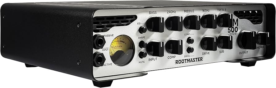 Amazon | Ashdown アッシュダウン 500W ベースアンプヘッド RM-500 EVO