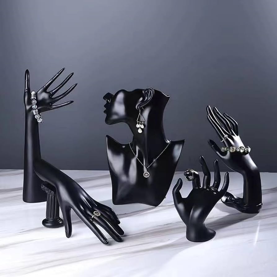 Amazon.co.jp: Warayumi ネック トルソー ディスプレー レジン