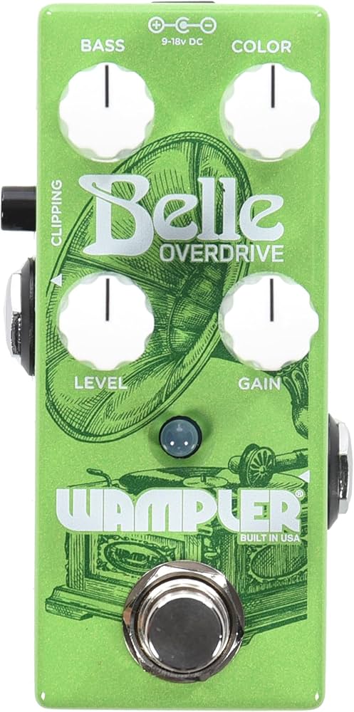 Amazon | Wampler Belle Overdrive ギターエフェクター