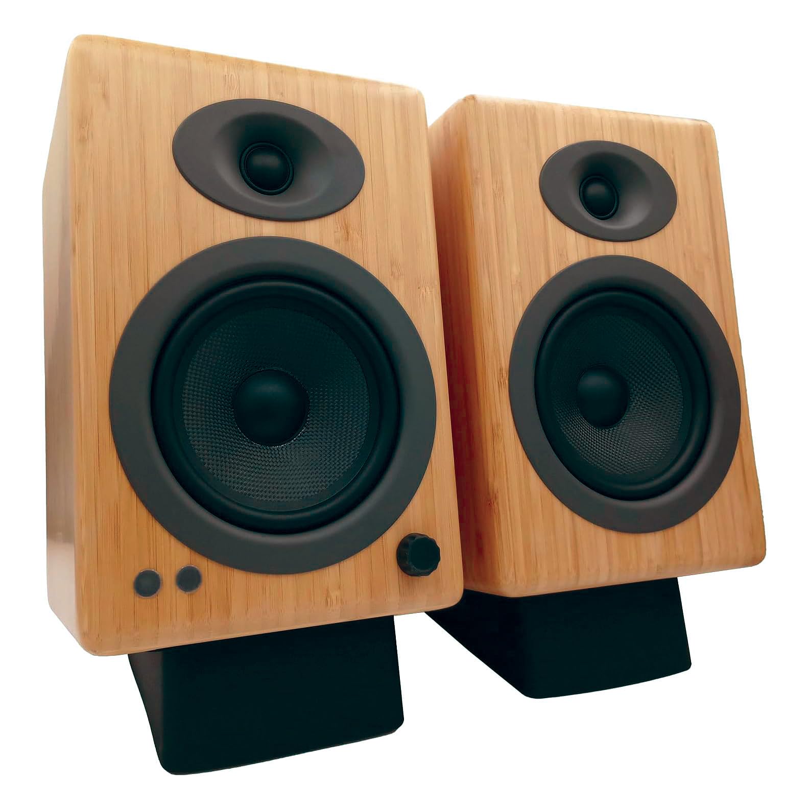 Amazon.com: Audioengine A5 Bamboo 150W Bluetooth Bookshelf