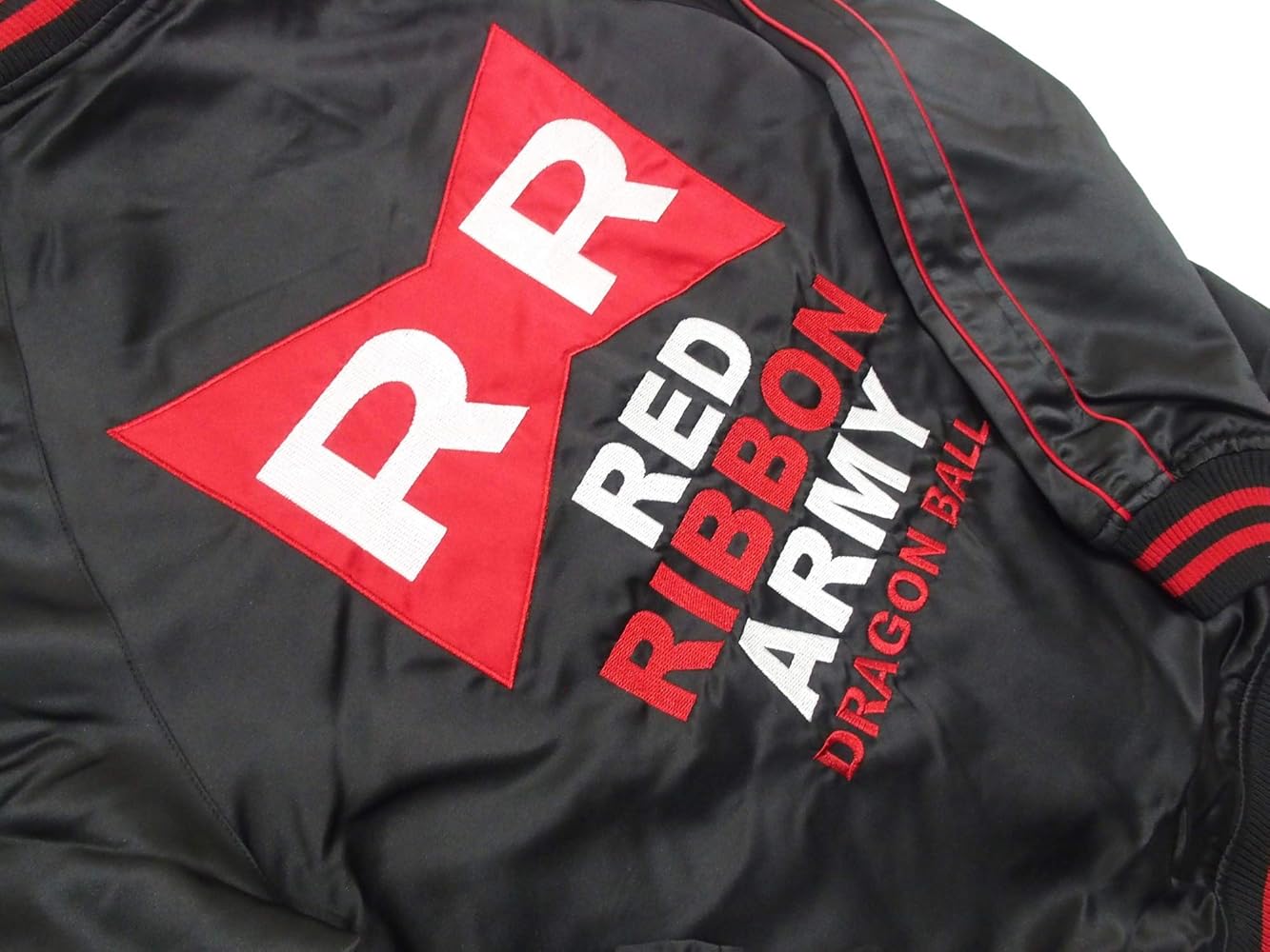 Amazon | ドラゴンボール DRAGON BALL レッドリボン軍 刺繍 スカジャン