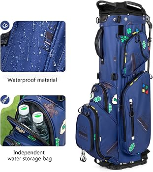 Amazon | PGM ゴルフバッグスタンドバッグ - 軽量、撥水、ポータブル