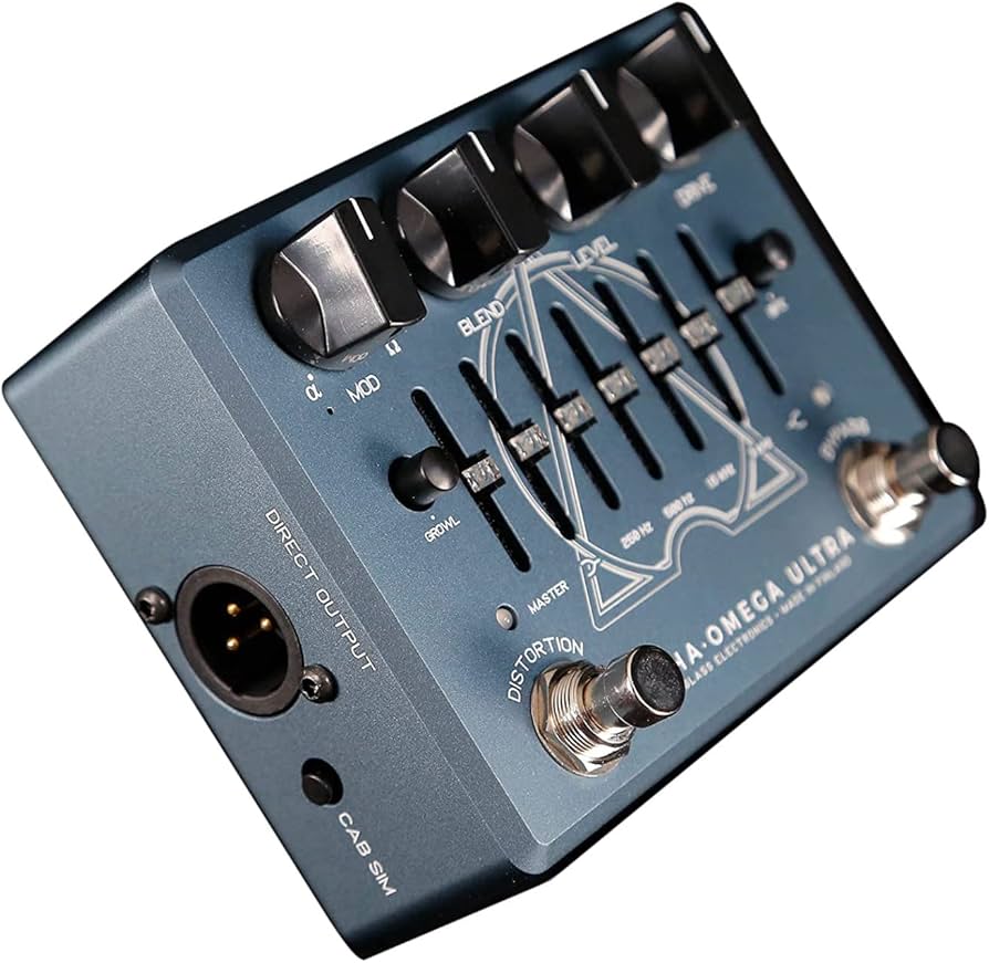 Amazon.com: Darkglass Alpha Omega Ultra Dual Bass Preamp/OD Pedal