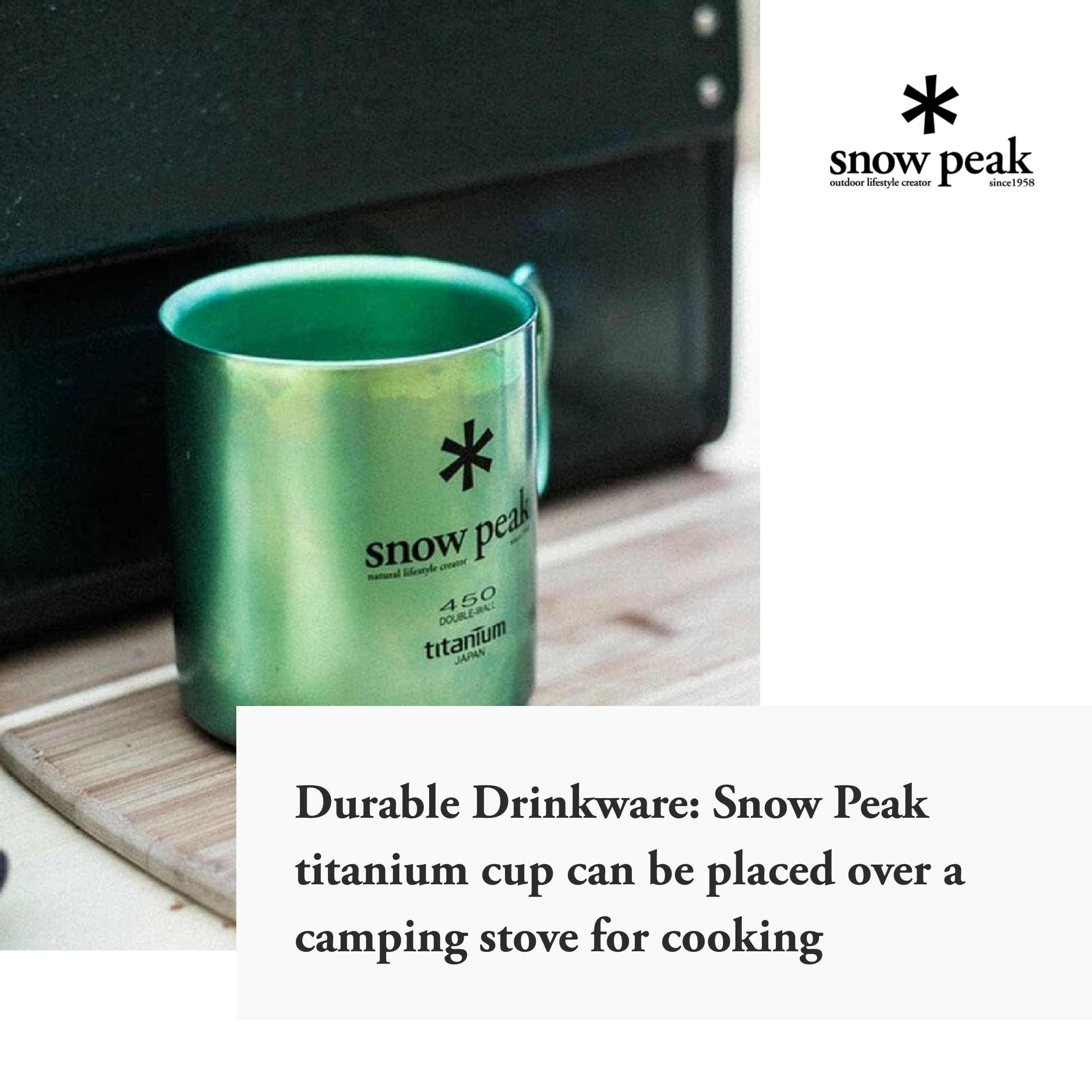 Amazon.co.jp: スノーピーク(snow peak) カラーチタンシングルマグ 450