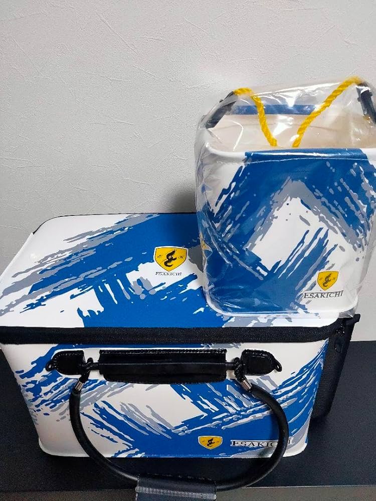 Amazon.co.jp: 釣具 えさきち バッカン 水汲みバケツ グッズ 2点セット