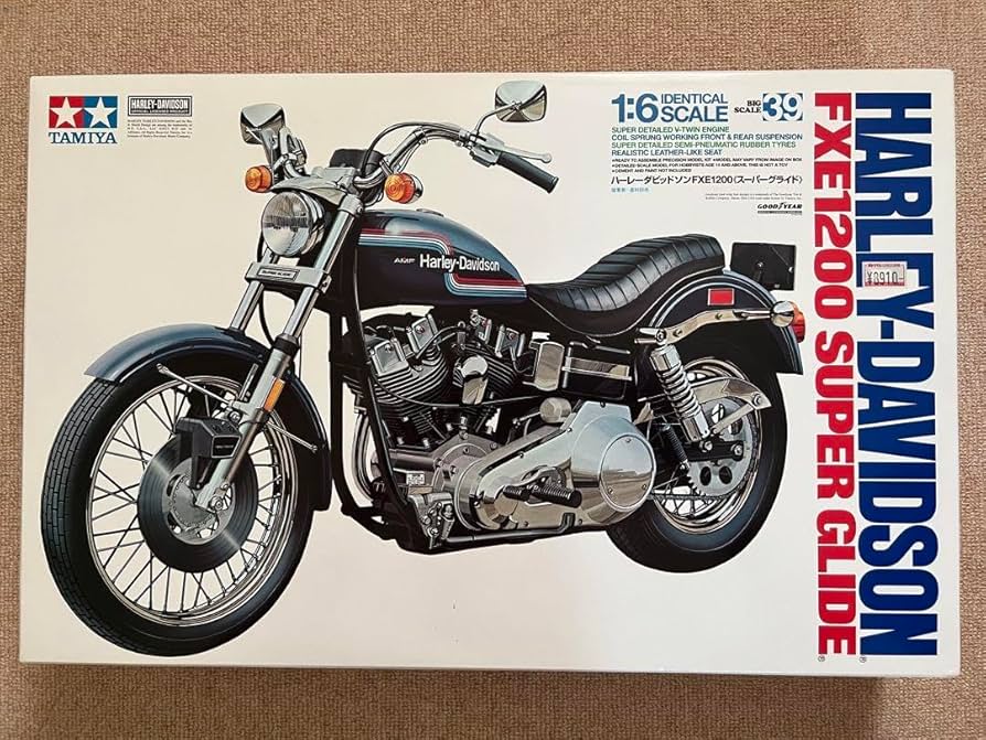 Amazon.co.jp: タミヤ 16 ハーレー ダビッドソンFXE1200 スーパー
