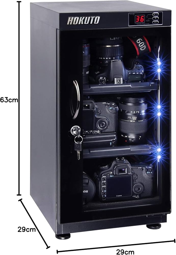 Amazon | HOKUTO 防湿庫・ドライボックス HP-48EX HPシリーズ容量48L