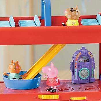 Amazon.co.jp: Peppa Pig(ペッパピッグ) 2イン1 パーティーバスプレイ