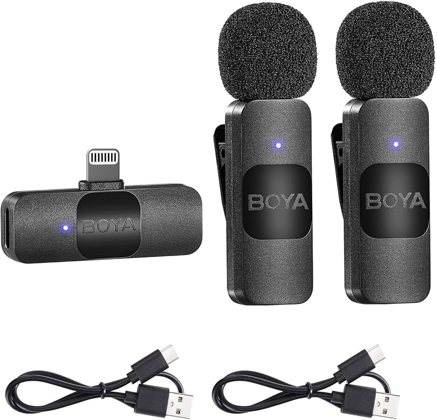 Amazon.co.jp: Boya BY-V2 2.4GHzワイヤレスピンマイク360°全方向 無