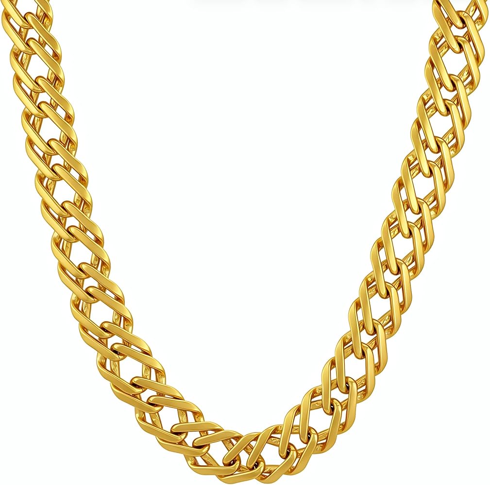 Amazon.com: LIFETIME JEWELRY 7.7mm Venetian Chain Necklace for