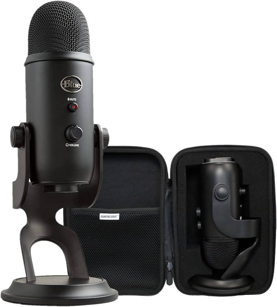 Amazon.com: Logitech for Creators Blue Yeti USB Microphone for PC