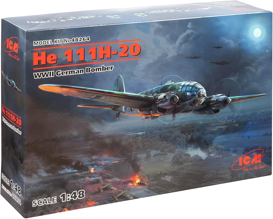 Amazon | アイシーエム ICM 1/48 第二次世界大戦 ドイツ軍 ハインケル