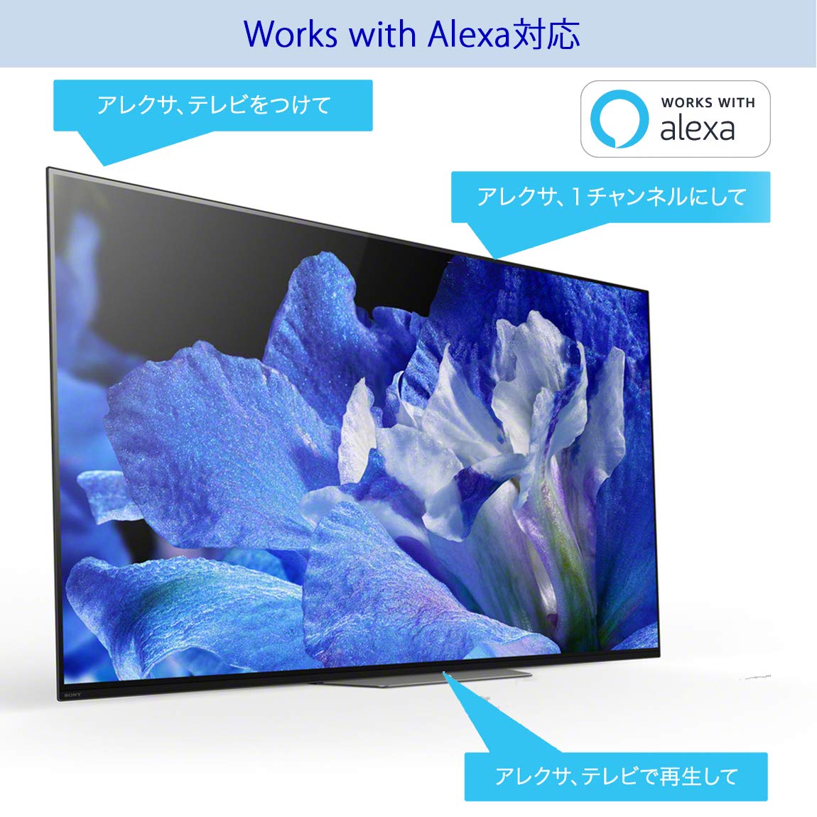 Amazon | ソニー 55V型 有機EL テレビ ブラビア KJ-55A8F 4K 2018年