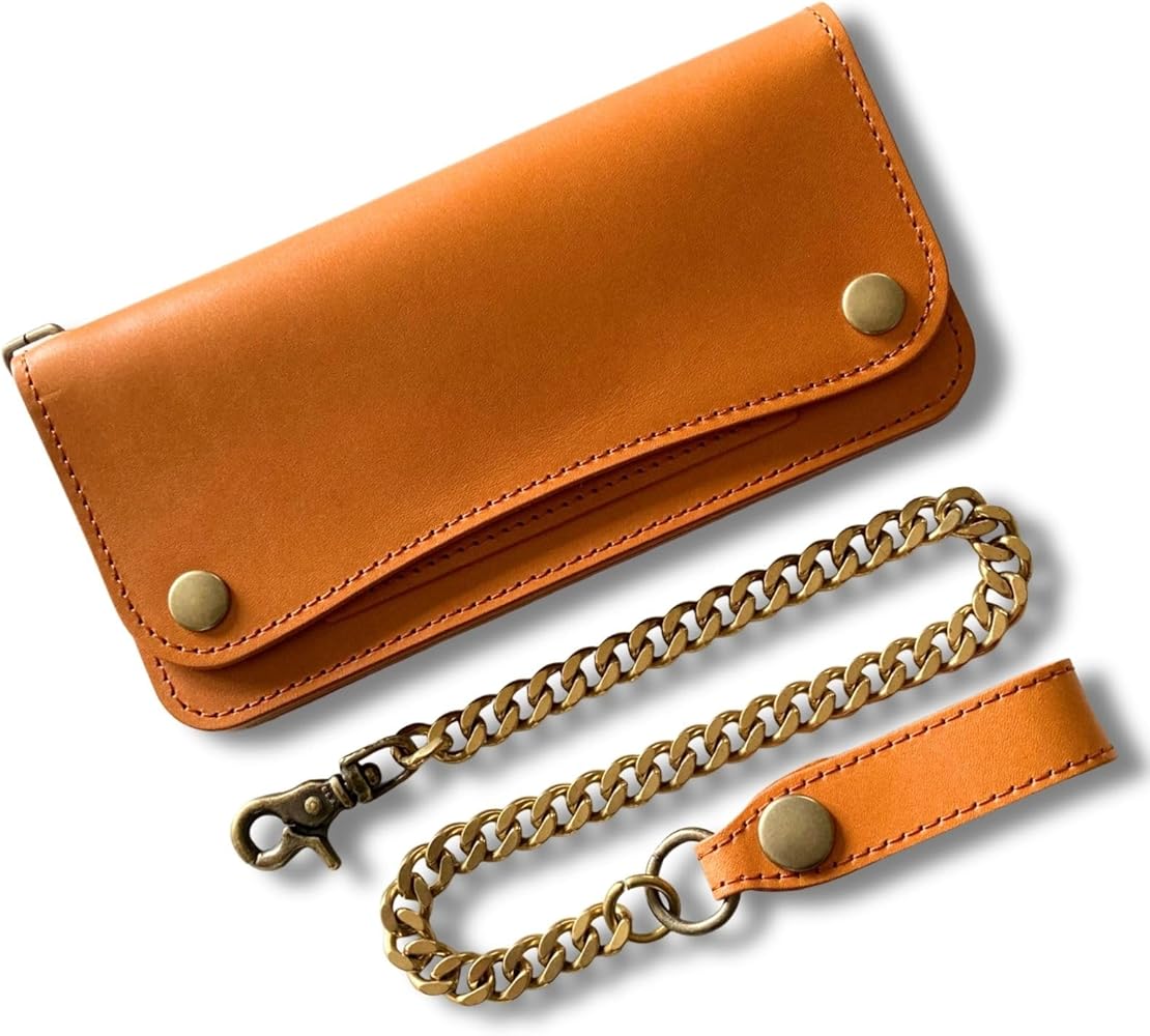 Amazon | [Sasical] サシカル トラッカーウォレット チェーン 本革