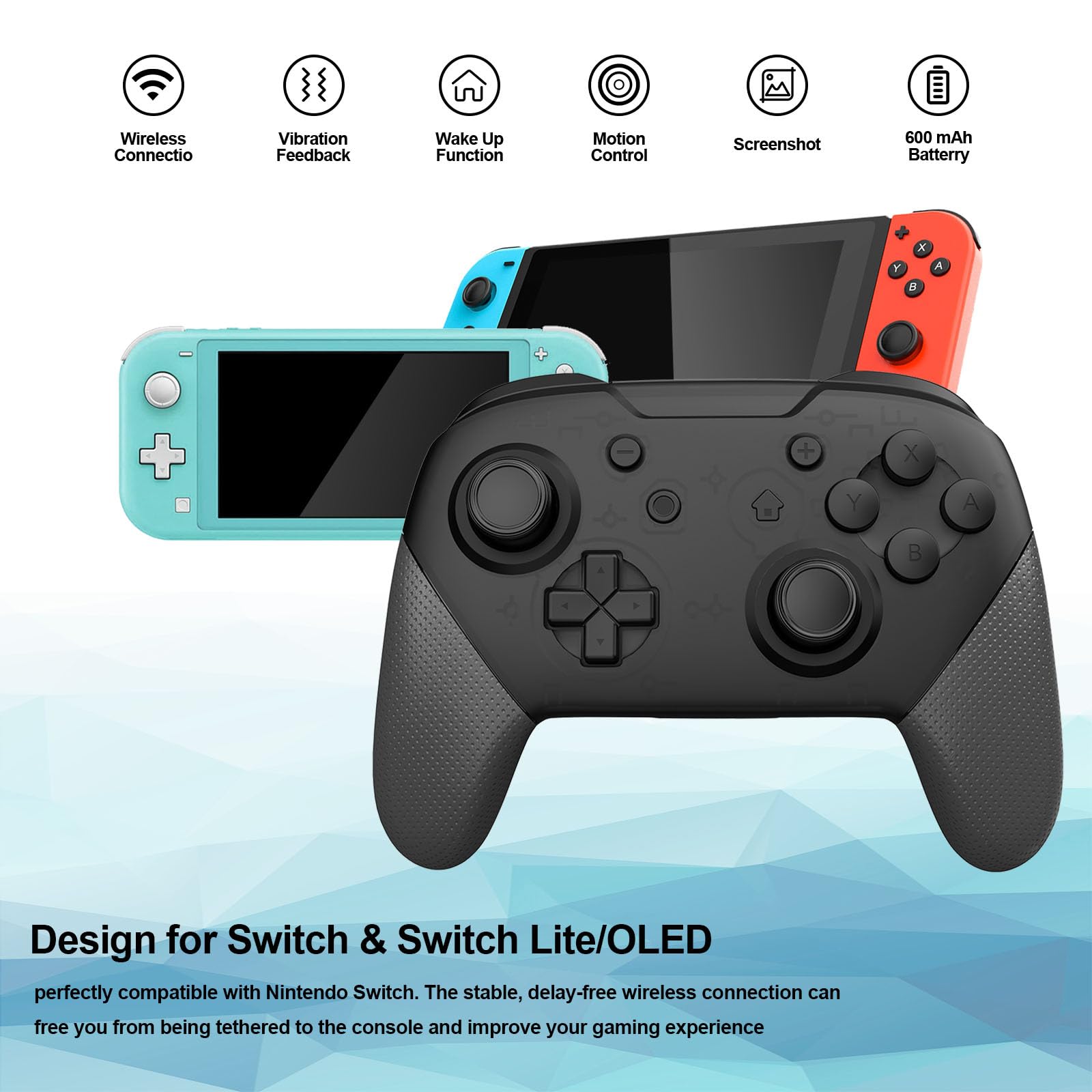 Amazon.com: Wireless Pro Controller Compatible with Switch/Switch