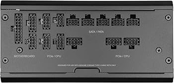 Amazon | Corsair PC電源ユニット RM1000x Shift PCIe5.0/ATX3.0対応