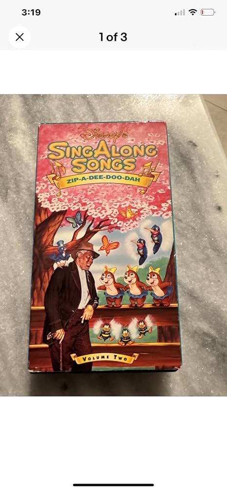 Amazon.com: Disney's Sing-A-Long Songs - Zip-A-Dee-Doo-Dah [VHS