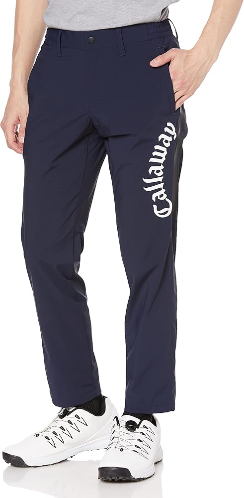 キャロウェイ ネイビー キルティング ゴルフパンツ Callaway ネイビー