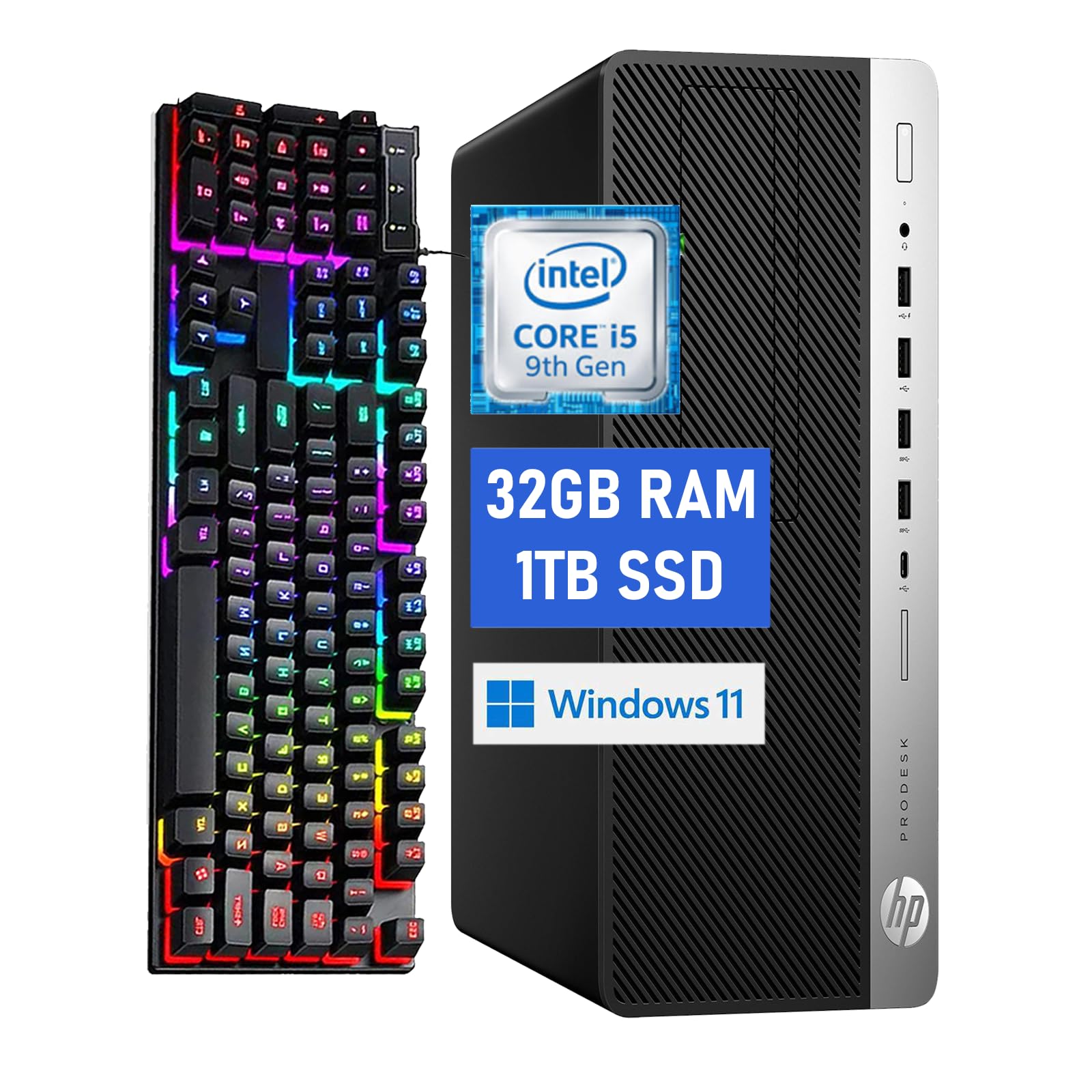 Amazon.com: HP ProDesk 600G5 SFF Desktop Computer PC, 600G5