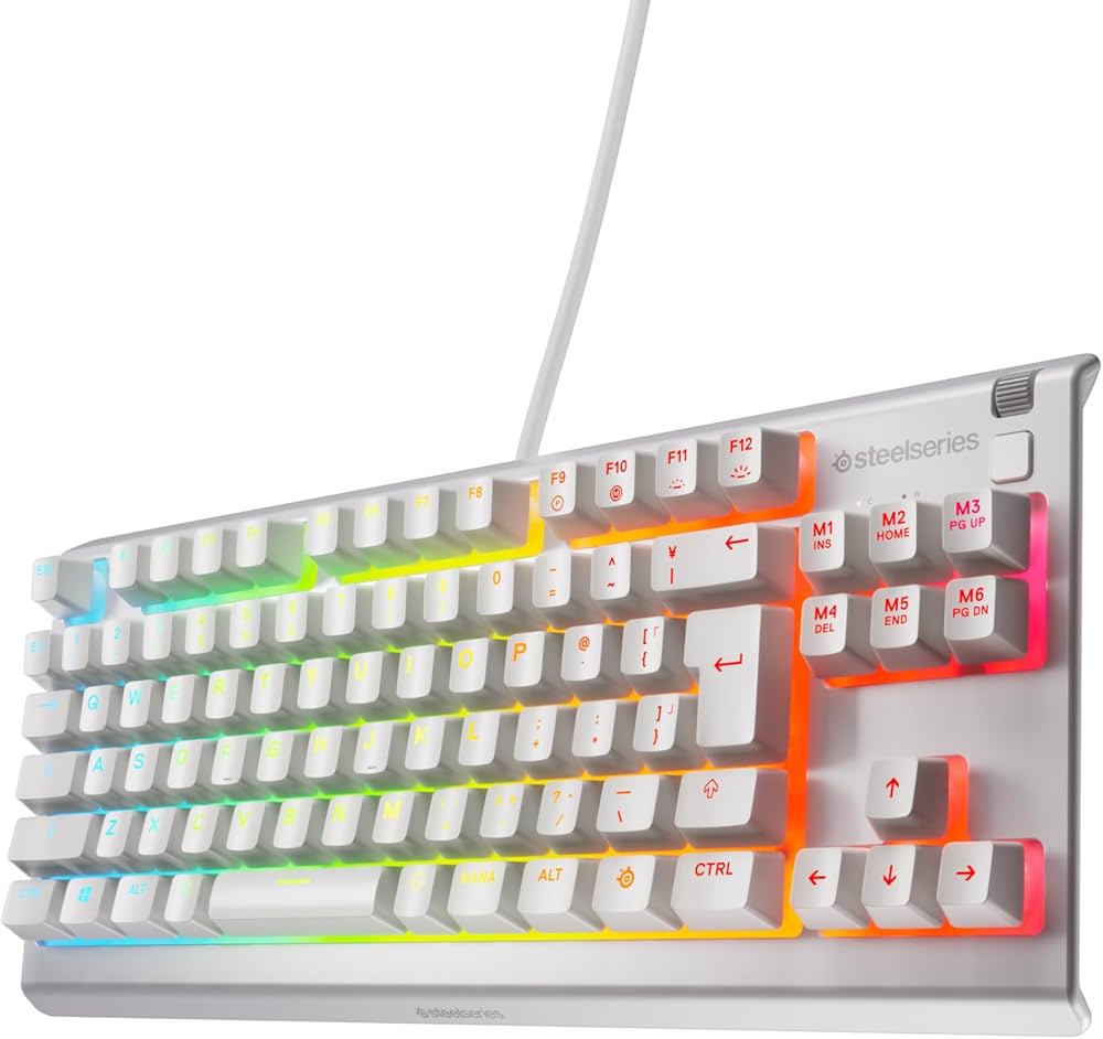 Amazon.co.jp: SteelSeries ゲーミングキーボード テンキーレス 有線