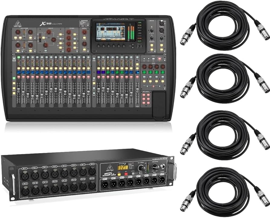 Amazon.com: Behringer X32 Compact 40-Input 25-Bus Digital Mixing