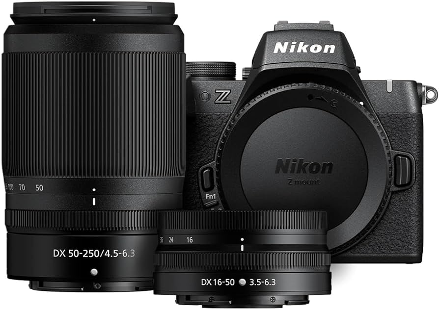 Amazon.com : Nikon Z50 II with Two Lenses | Compact mirrorless