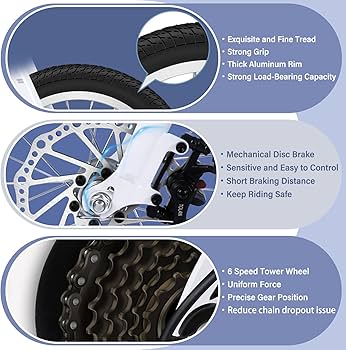 Amazon | 折りたたみ自転車 16インチ ハイカーボンスチールフレーム