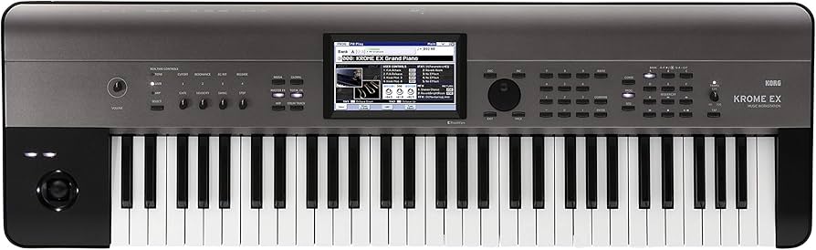 Amazon | Korg Krome EX 61キーシンセサイザーワークステーション