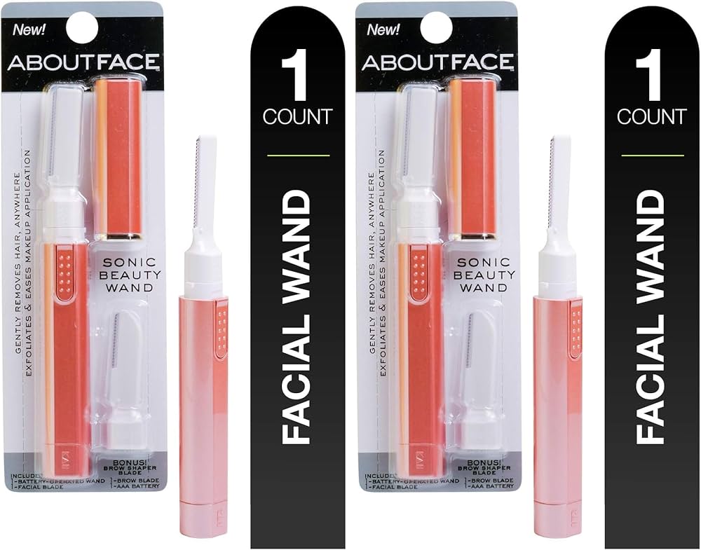 Amazon.com: Kai About Face Sonic Beauty Wand with Bonus Eyebrow