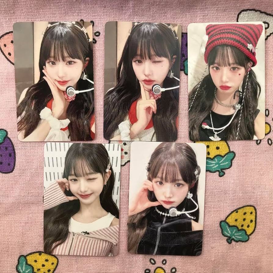 Amazon.co.jp: IVE I'VE mine会場限定 特典 ウォニョン トレカ 5枚