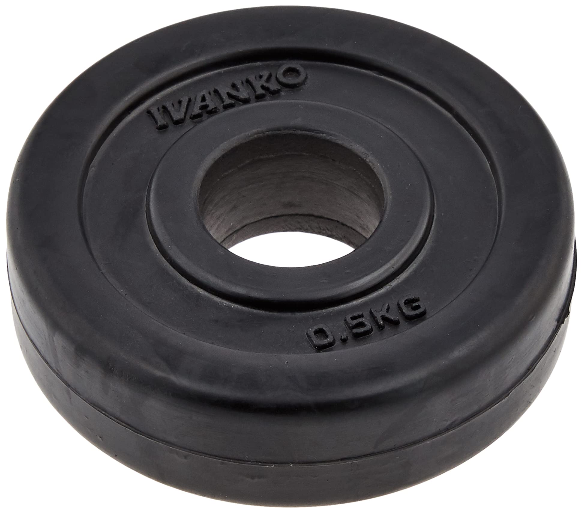 Amazon | IVANKO(イヴァンコ) ラバープレート 0.5kg ブラック ウェイト