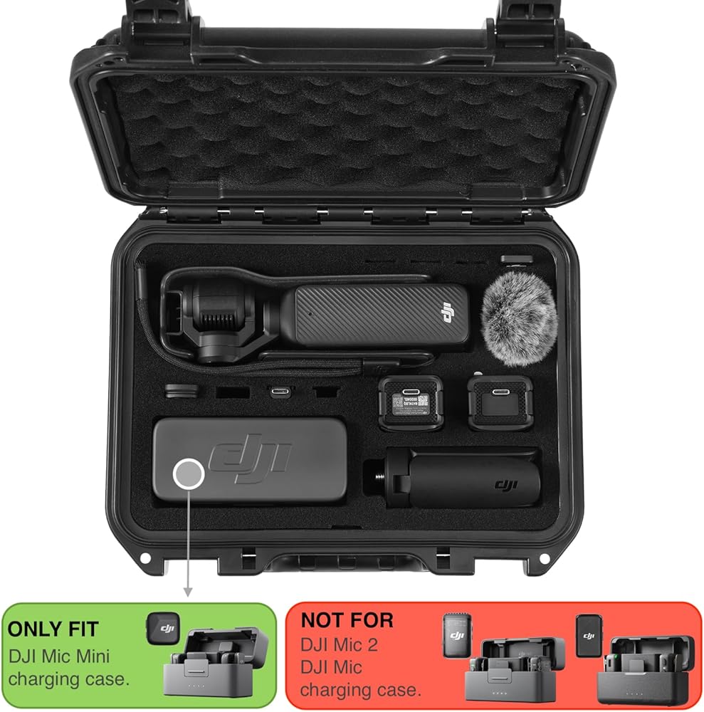 Amazon.com : Migitec Waterproof Hard Carrying Case for DJI Osmo