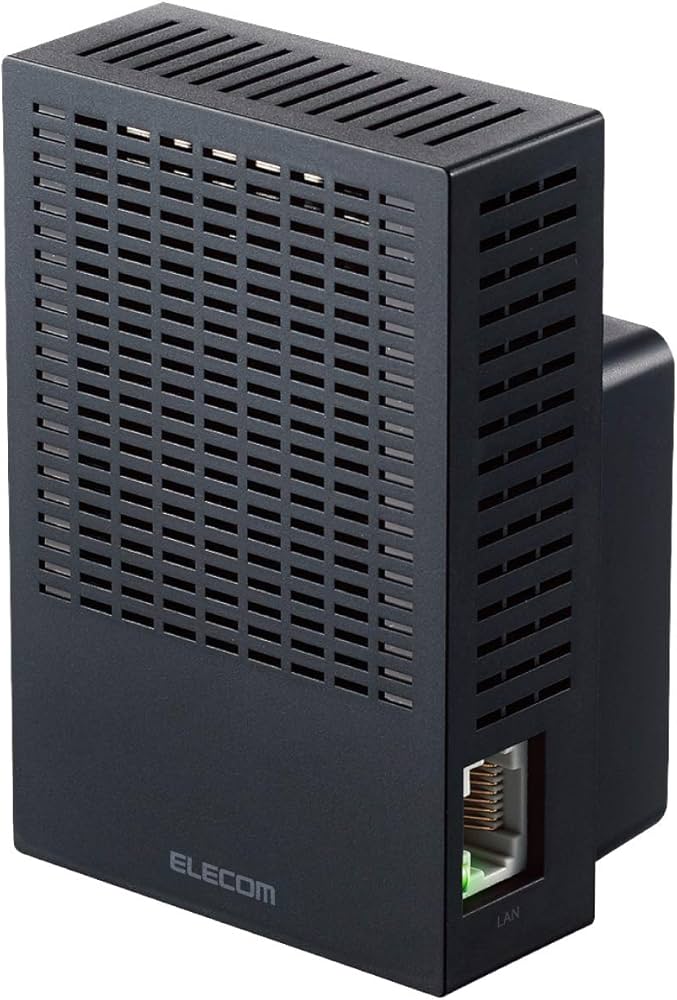 Amazon.co.jp: エレコム WiFi 無線LAN 中継器 11ac 867+300Mbps 離れ家