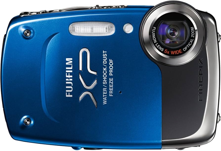 Amazon.com : Fujifilm FinePix XP20 Blue 14 MP Digital Camera with