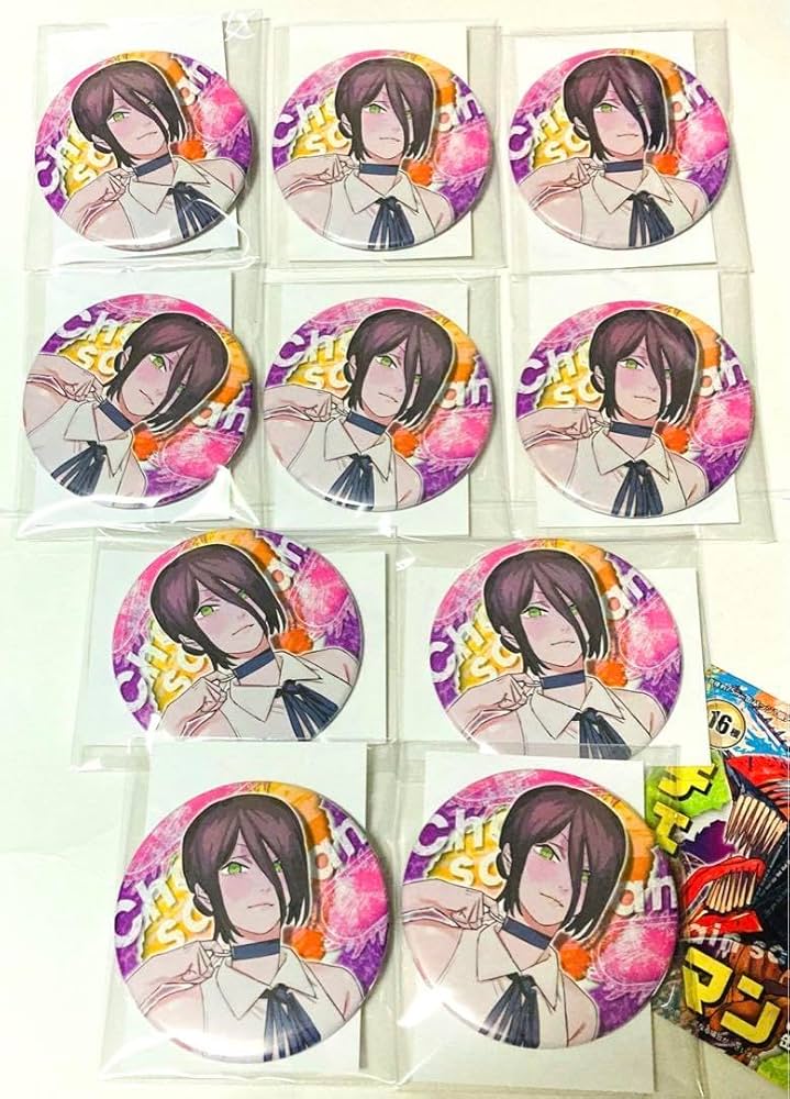 Amazon.co.jp: チェンソーマン コレクション缶バッジ レゼ ジャンプ