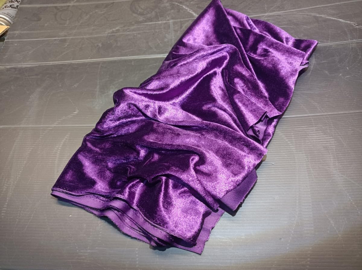 Amazon.co.jp: チンチラ シート 生地 紫 デコトラ 街道レーサー 暴走族