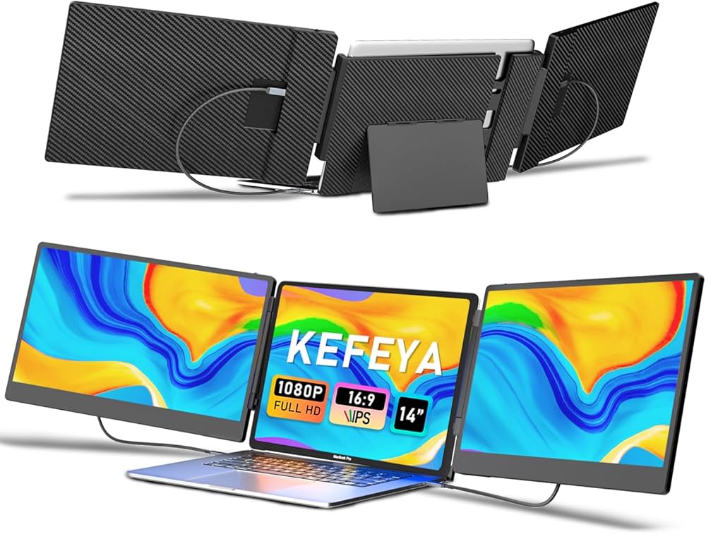 Amazon.co.jp: KEFEYA ノートパソコン画面エクステンダー 14インチ FHD