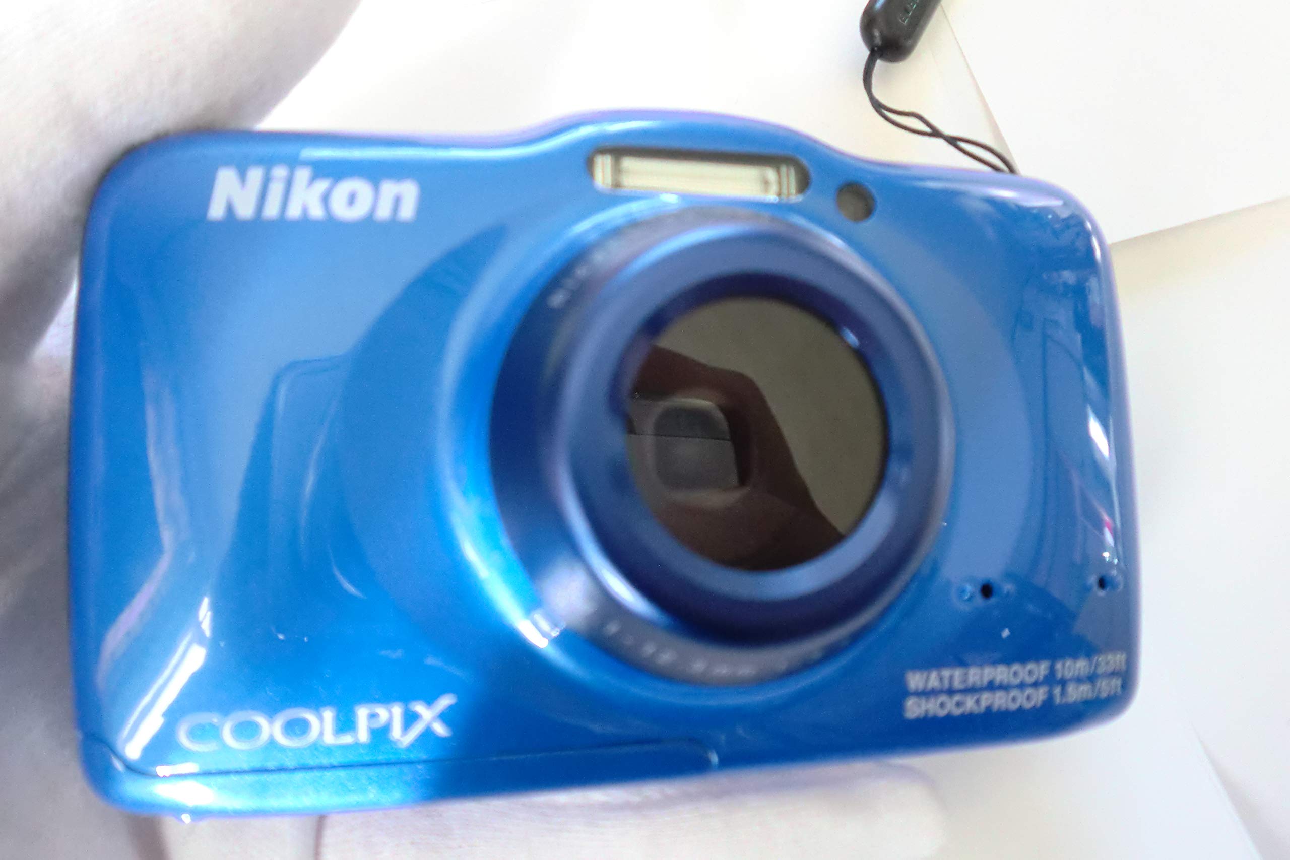 Amazon | Nikon デジタルカメラ S32 防水 1300万画素 ブルー S32BL