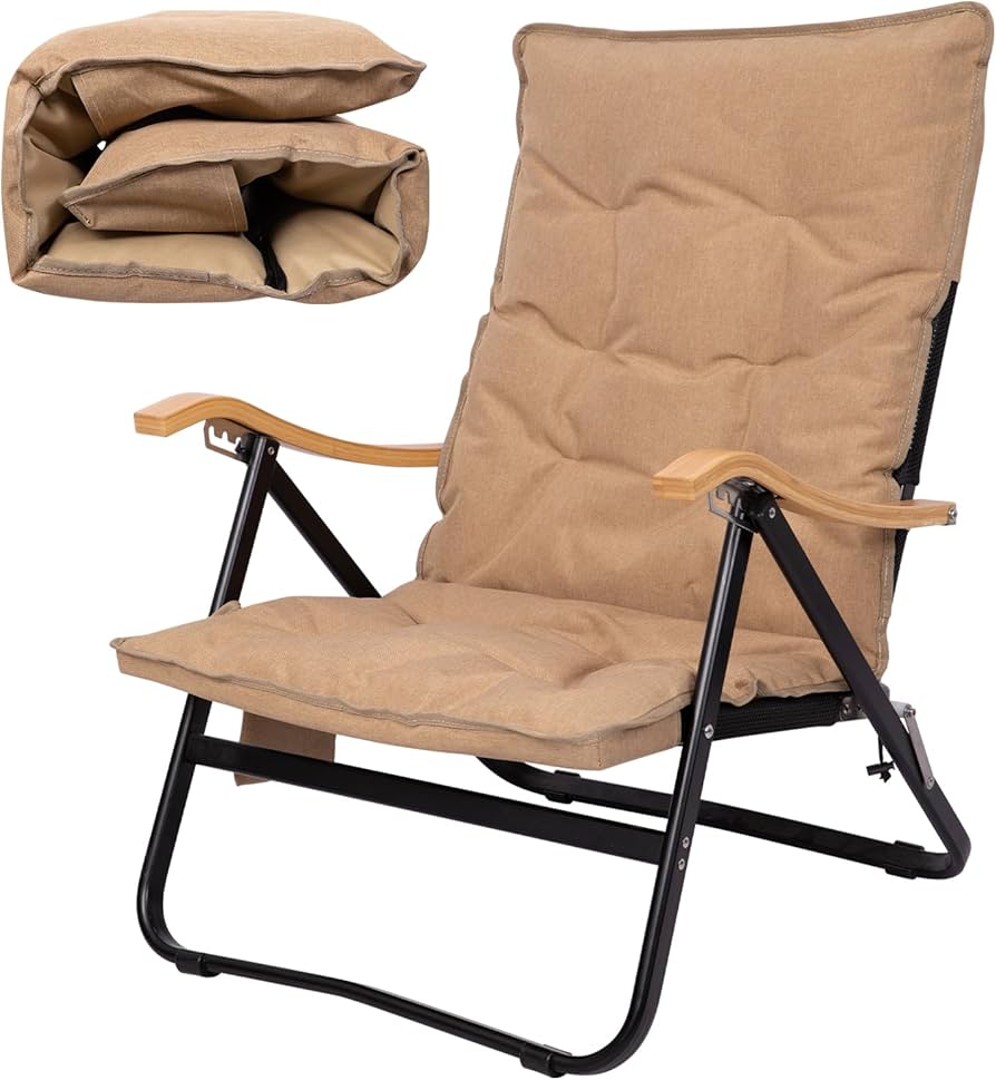Amazon.co.jp: KingCamp ローチェア アウトドア チェア リクライニング