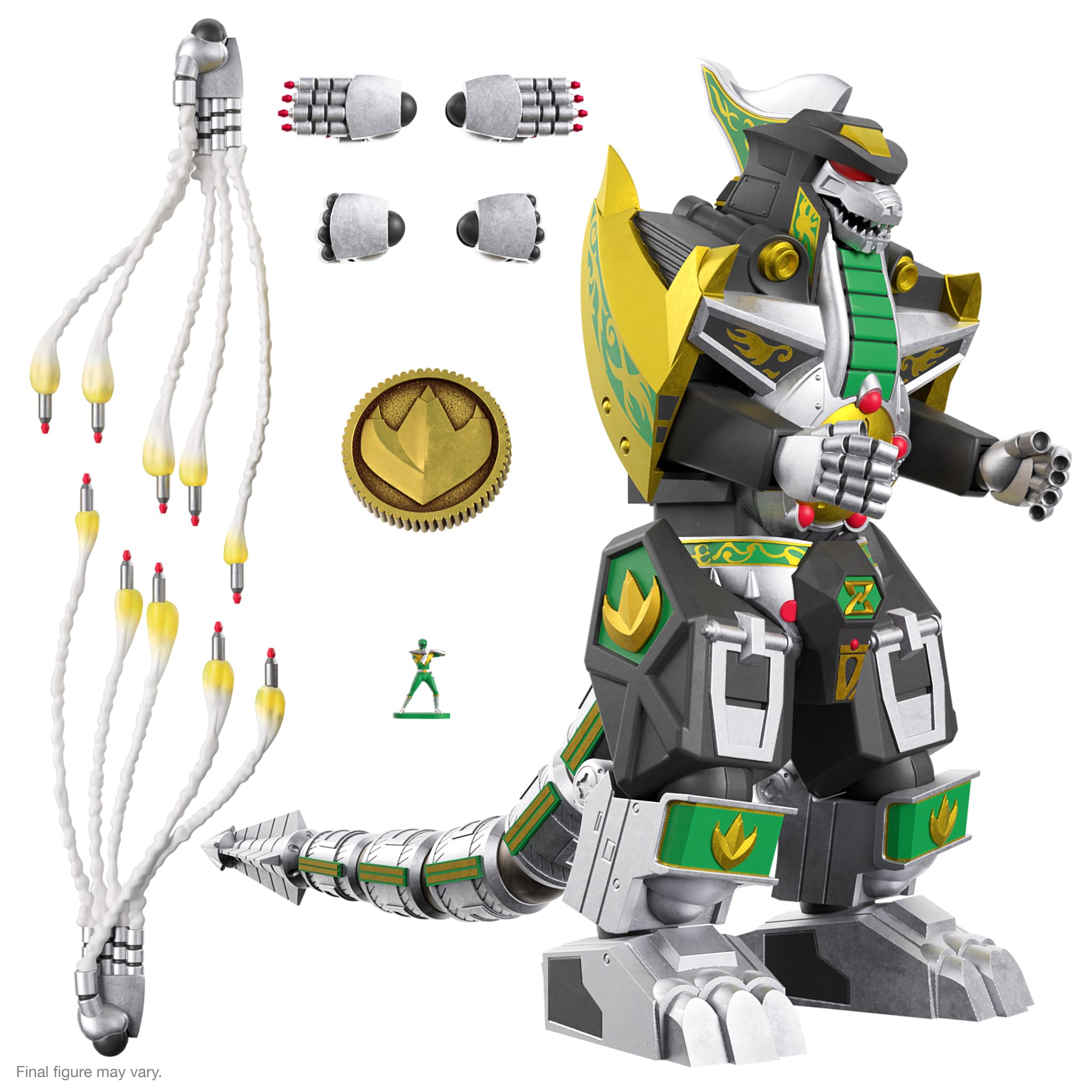 Super 7 Power Rangers Ultimates W2: Dragonzord Action Figure